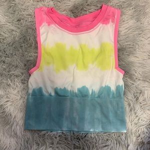 target tie dye  seamless tank